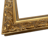 Bella French Ornate Embossed Wood Picture Frame Antique Gold - West Frames