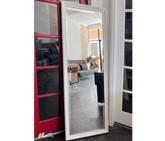 Camilla French Ornate Wood Framed Leaner Floor Mirror - West Frames