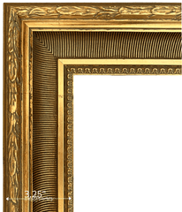 Rococo Antique Gold Ornate Wood Museum Gallery Picture Frame - West Frames