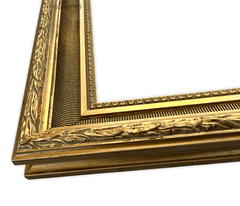 Rococo Antique Gold Ornate Wood Museum Gallery Picture Frame - West Frames