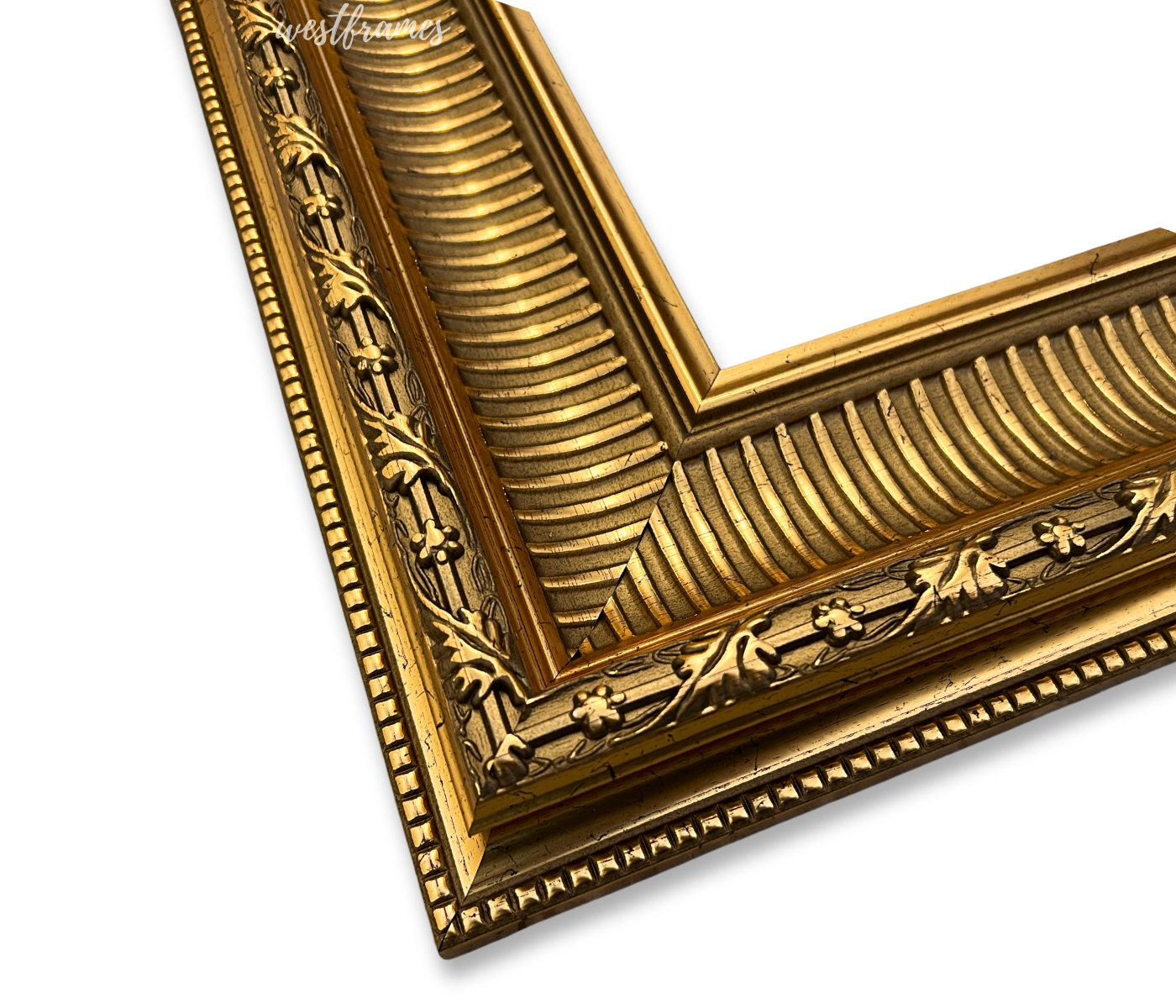 Baroness Ornate Antique Gold Rococo Victorian Museum Gallery Picture Frame - West Frames
