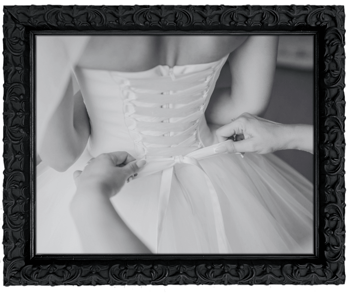 Countess Gothic Black Ornate Embossed Victorian Wood 1.375 Inch Wide Wall Picture Frame - West Frames