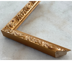 Duchess Ornate Gold Wood Wall Picture Frame 1 Inch Wide - West Frames