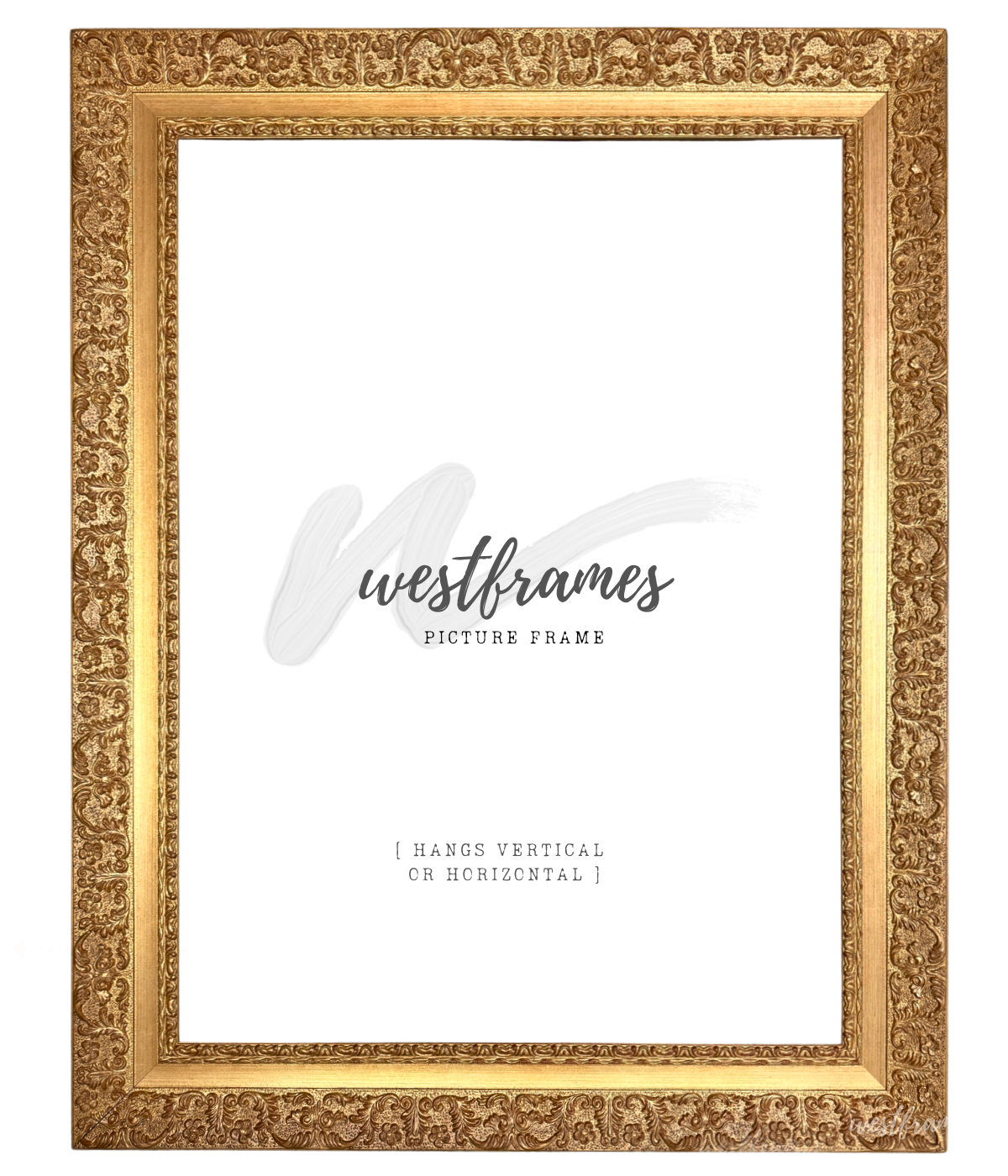 Duchess Ornate Gold Wood Wall Picture Frame 3.25 Inch Wide - West Frames