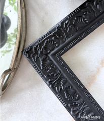 Duchess Ornate Vintage Black Wood Wall Picture Frame 2 Inch Wide - West Frames