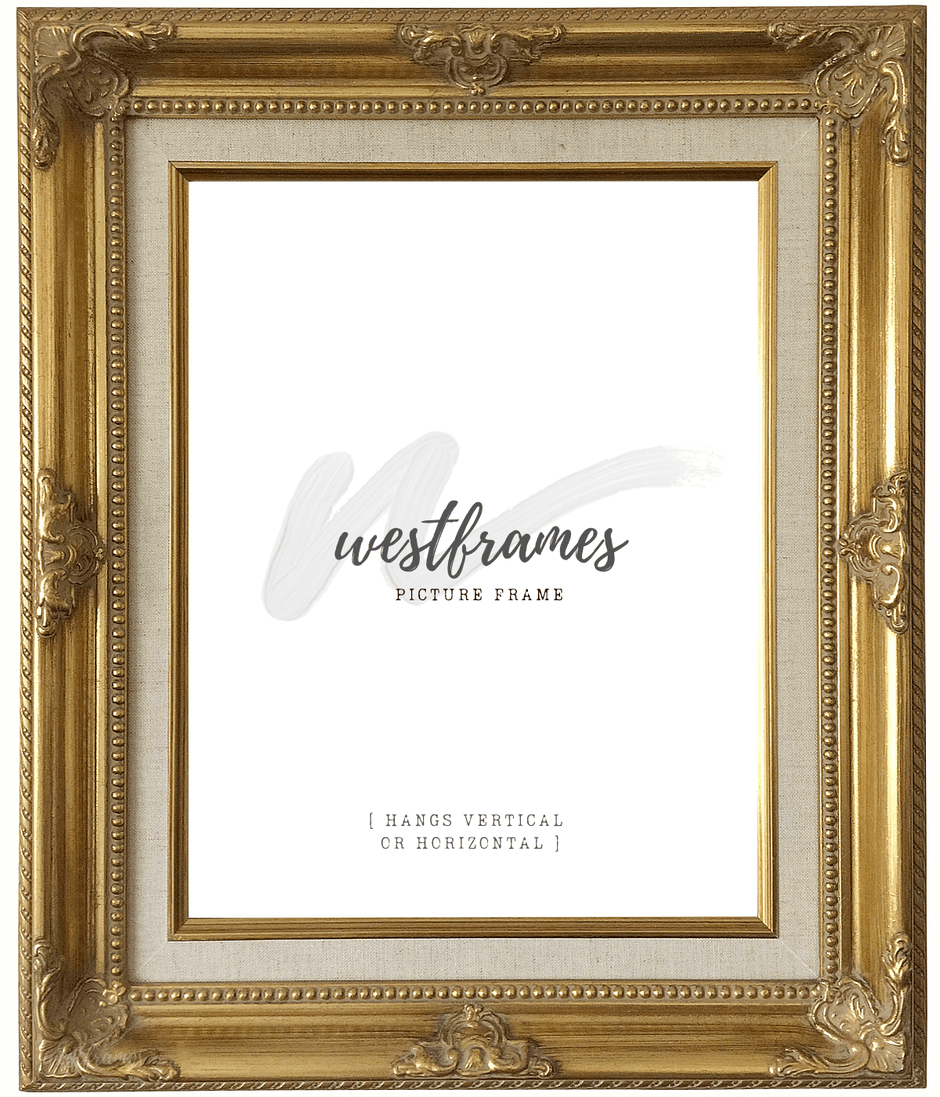 Gold Picture Frames | West Frames