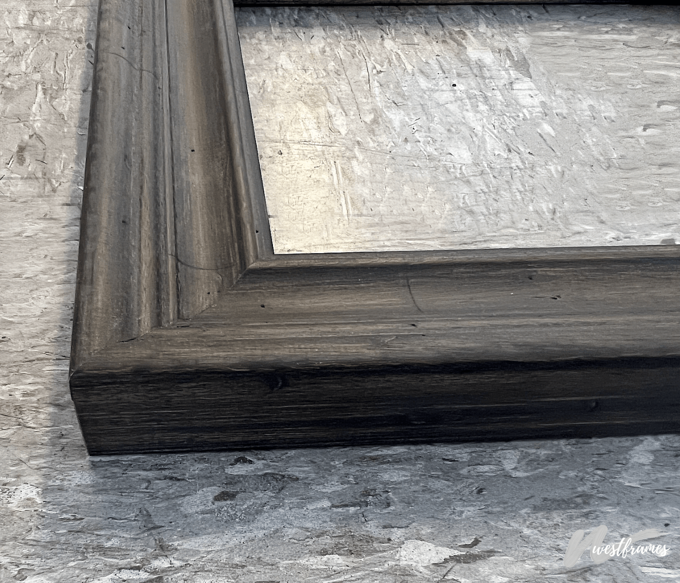Farmhouse Distressed Rustic Picture Frame Natural Wood Gray Brown - West Frames