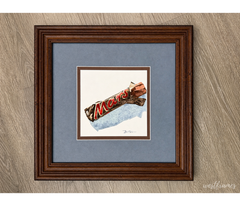 Farmhouse Rustic Wood Wall Picture Frame Pecan Finish 1.375 Inch Wide - West Frames