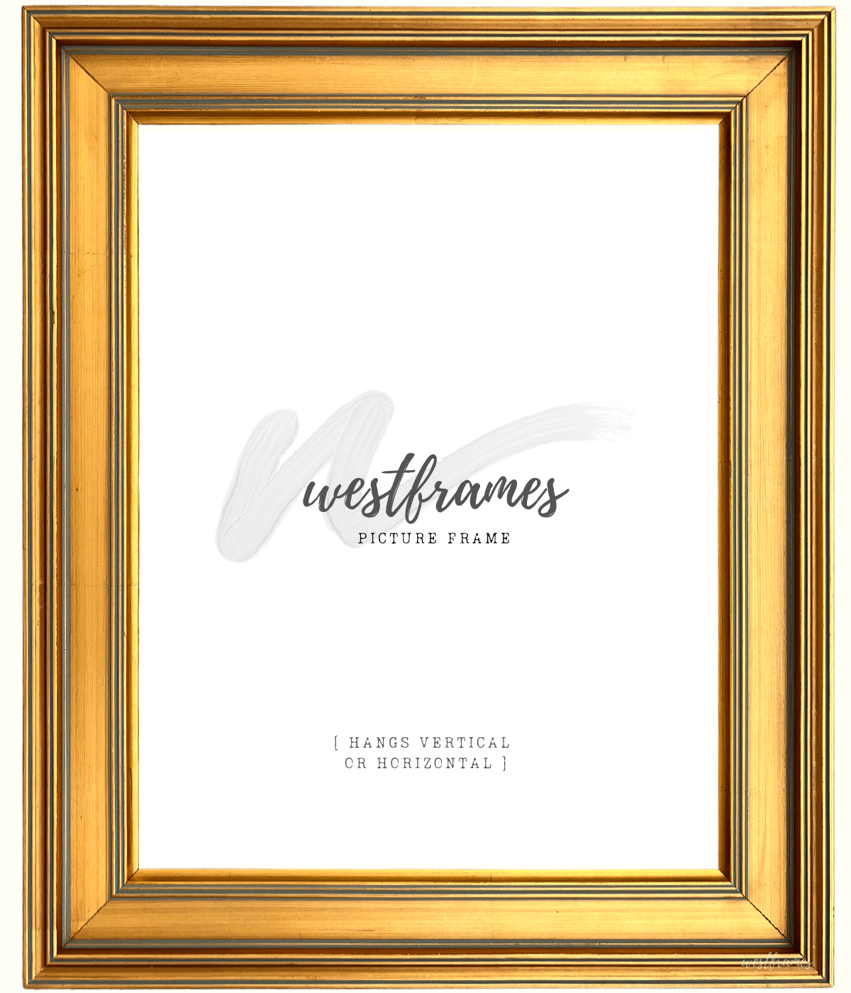Gallery Classic Antique Gold Leaf Wood Plein Air Picture Frame 2" - West Frames