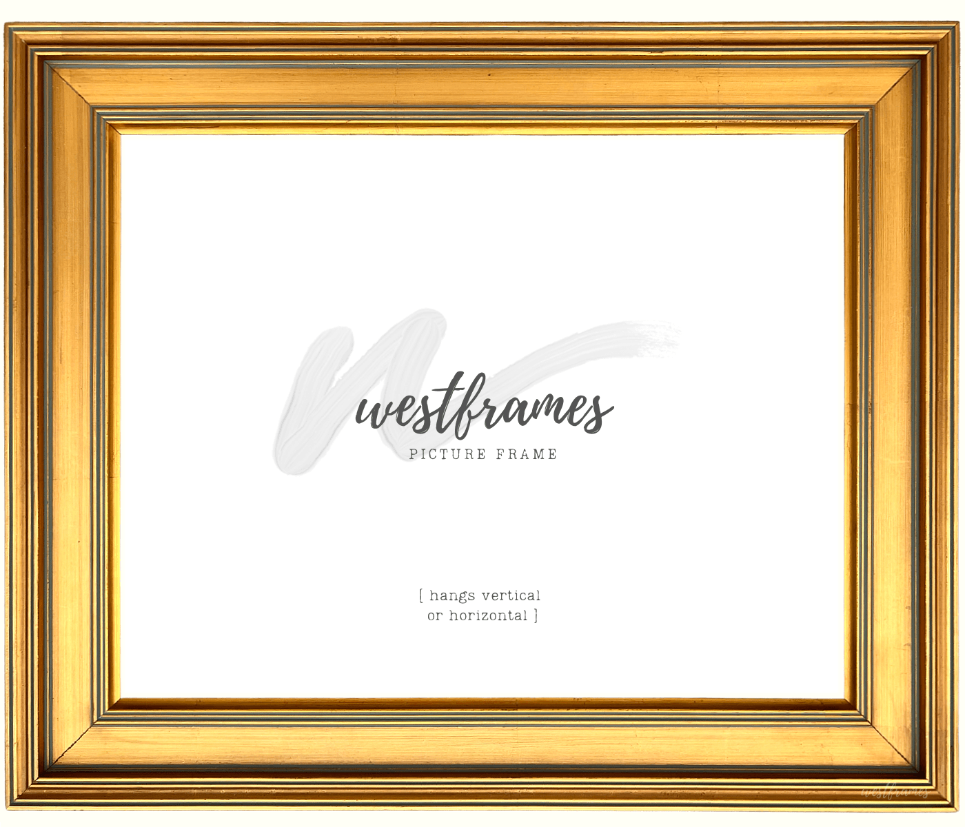 Gallery Classic Antique Gold Leaf Wood Plein Air Picture Frame 2" - West Frames