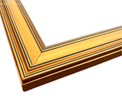Gallery Classic Antique Gold Leaf Wood Plein Air Picture Frame 2" - West Frames