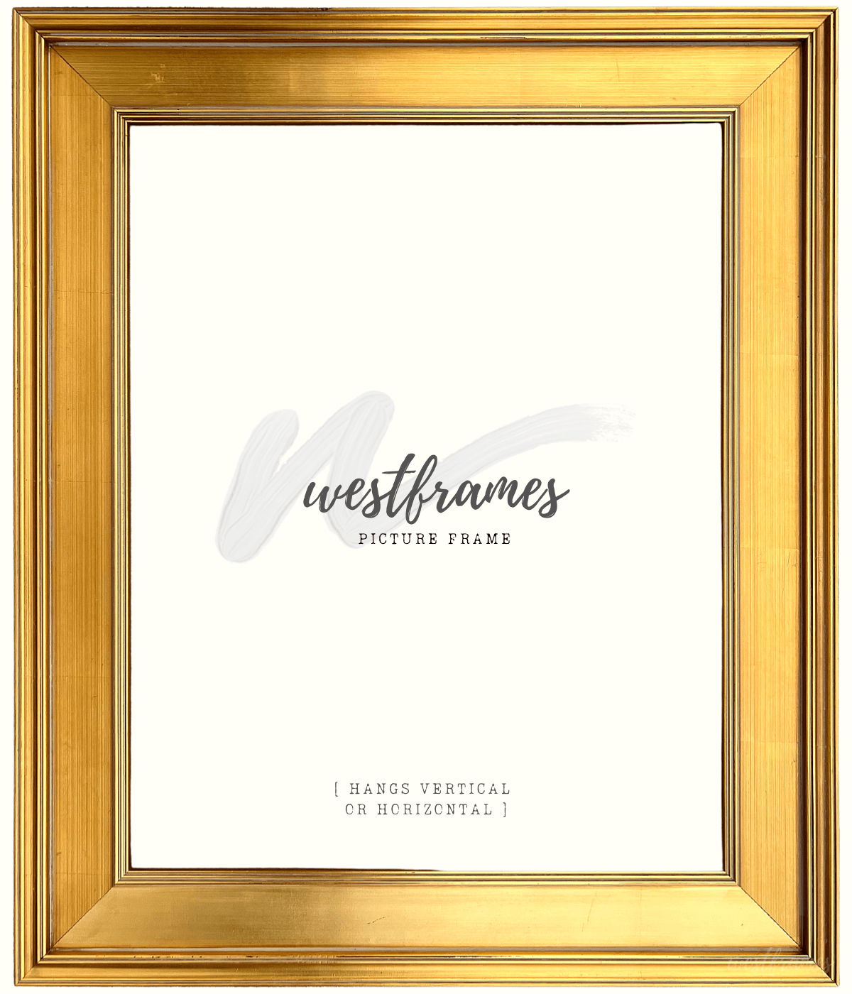 Gallery Classic Antique Gold Leaf Wood Plein Air Wall Picture Frame 3" - West Frames