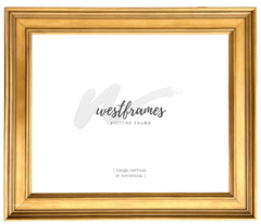 Gallery Vintage Gold Wood Plein Air Picture Frame - West Frames
