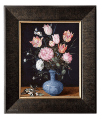 Kennedy Distressed Brown Gold Wall Picture Frame - West Frames