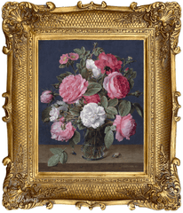 Napoleon French Baroque Rococo Ornate Wood Wall Picture Frame Antique Gold - West Frames