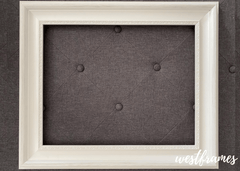 Stella Cottage French Shabby Ornate White Finish Wall Picture Frame - West Frames