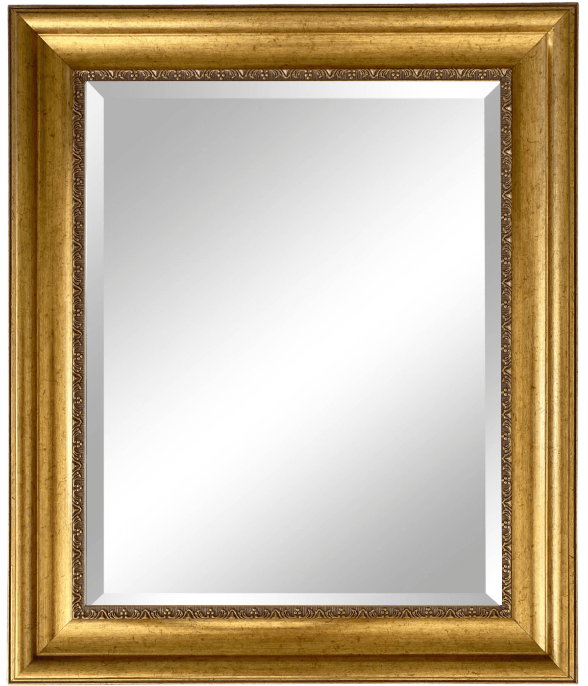Stella Modern Vintage Gold Ornate Framed Wall Mirror - West Frames
