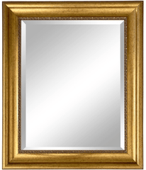 Stella Modern Vintage Gold Ornate Framed Wall Mirror - West Frames