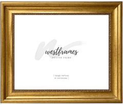 Stella Modern Vintage Gold Ornate Picture Frame - West Frames