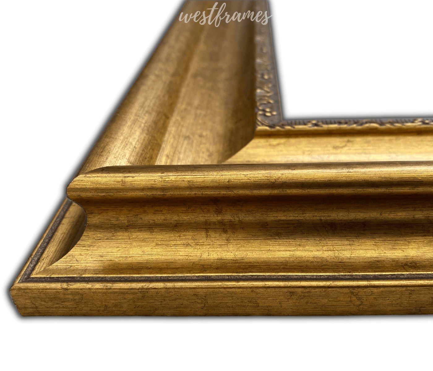 Stella Modern Vintage Gold Ornate Picture Frame - West Frames