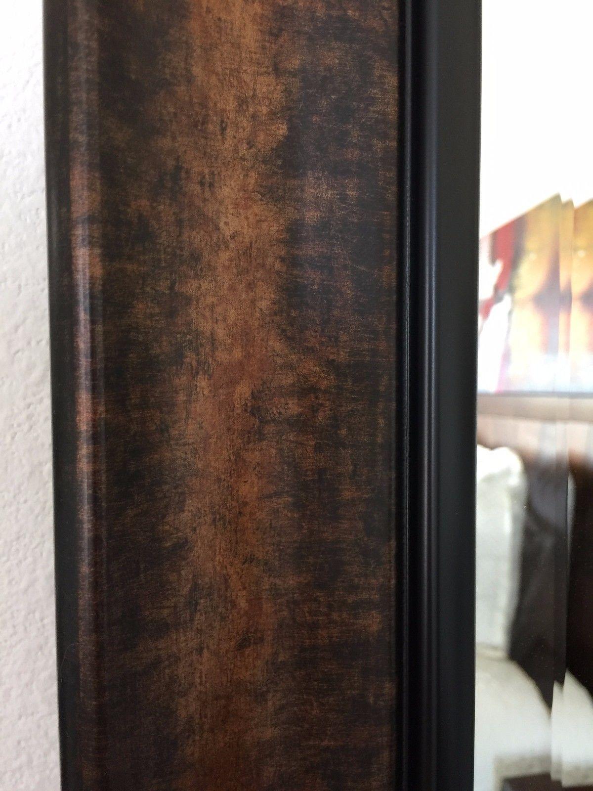 Tuscan Bronze Black Finish Framed Wall Mirror - West Frames