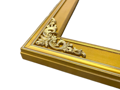 Vintage Gold French Baroque Ornate Wood Gallery Picture Frame - West Frames