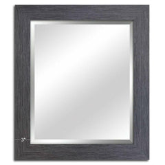 Barn House Rustic Grey Framed Wall Mirror - West Frames