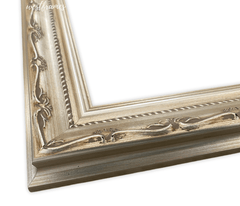 Camilla French Ornate Silver Champagne Wood Wall Picture Frame - West Frames