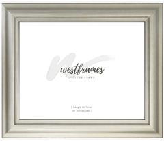 Hudson Traditional Wood Wall Picture Frame Black - West Frames
