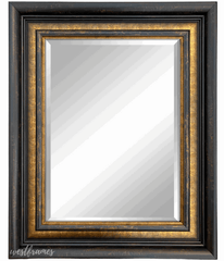 Legacy Brown Bronze Decorative Bathroom Vanity Accent Framed Wall Mirror - West Frames