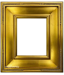 Lola Ornate Antique Gold Leaf Wood Gallery Plein Air Picture Frame - West Frames