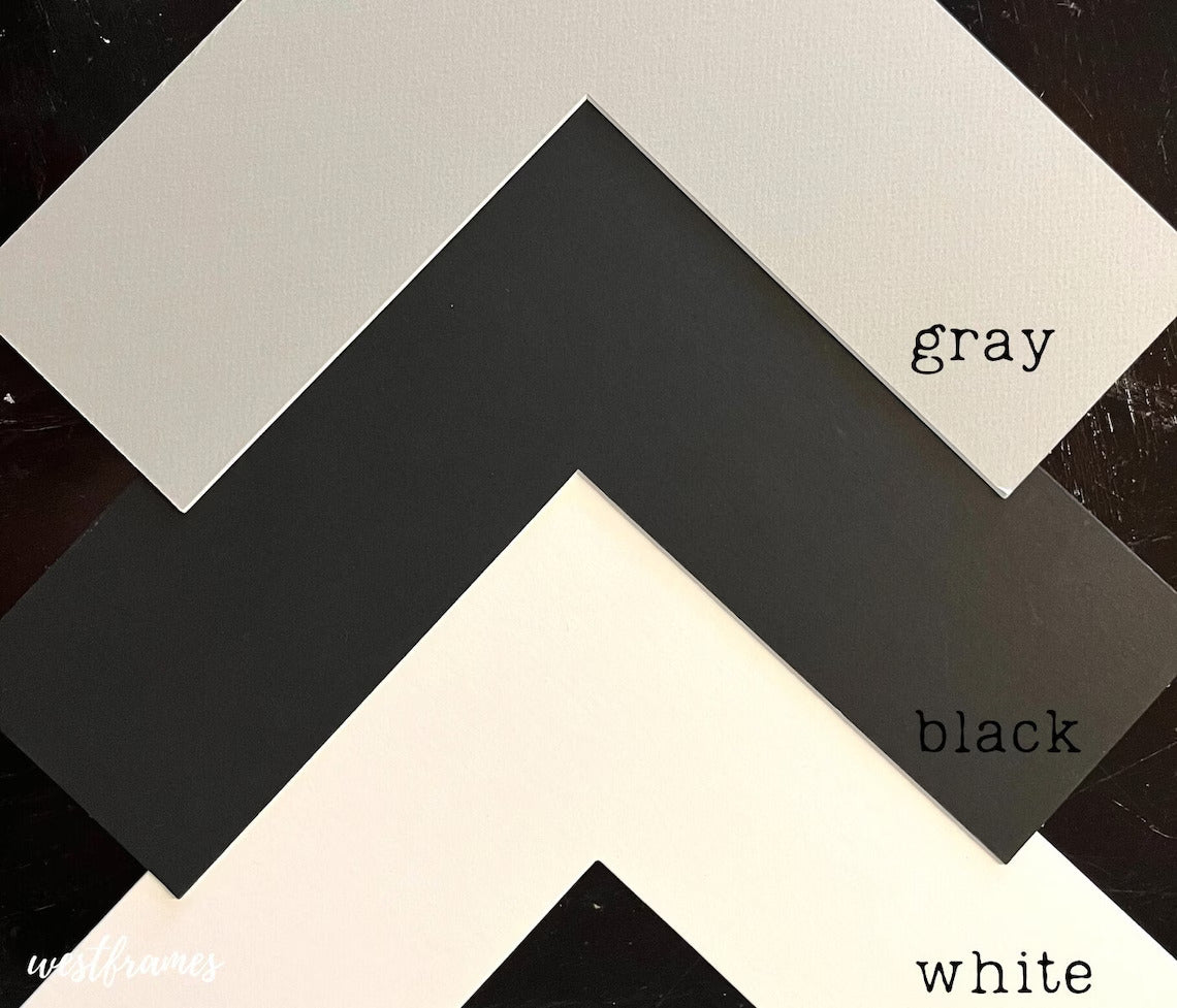 Frame Upgrade - ADD-ON Mat Board for Picture Frames - West Frames