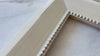 Farmhouse Rustic Beaded Wood Picture Frame White Cream Ivory - West Frames