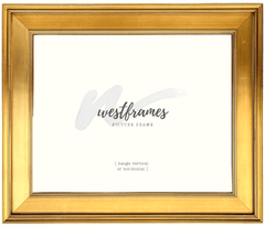 Gallery Classic Antique Gold Leaf Wood Plein Air Wall Picture Frame - West Frames