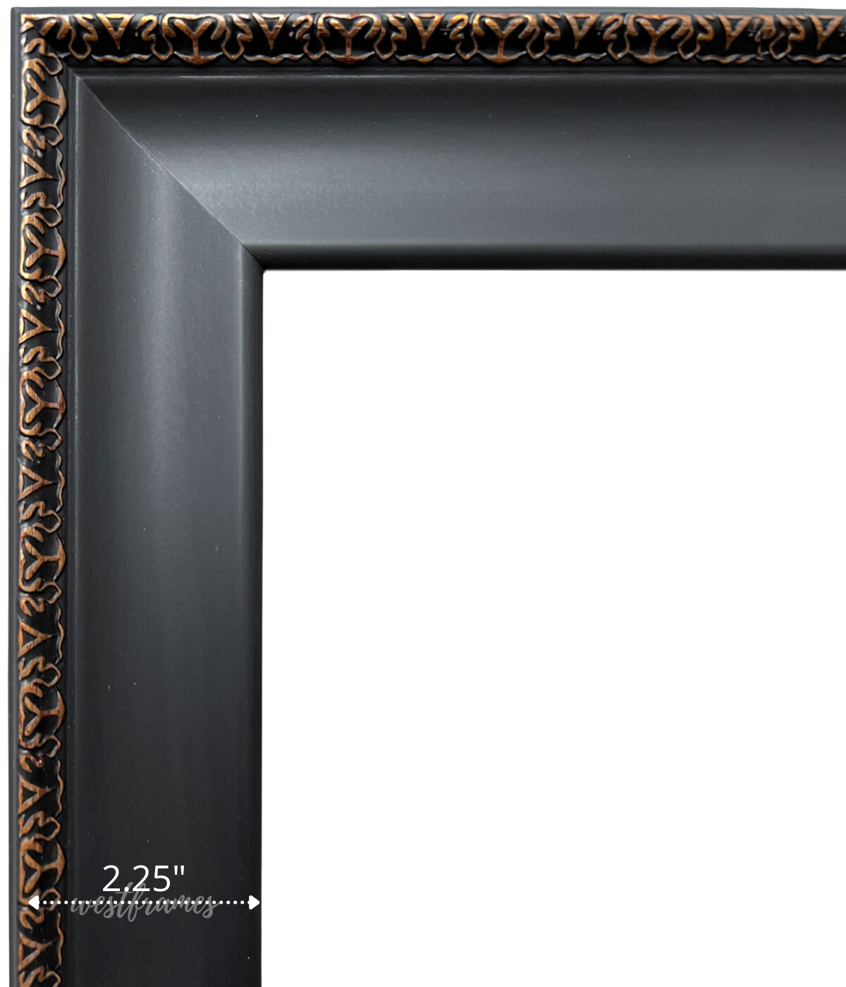 Pierre Vintage Black Ornate Gold Wall Gallery Picture Frame