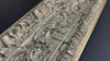 Parisienne Ornate Embossed Wood Picture Frame Antique Silver Gold Patina - West Frames